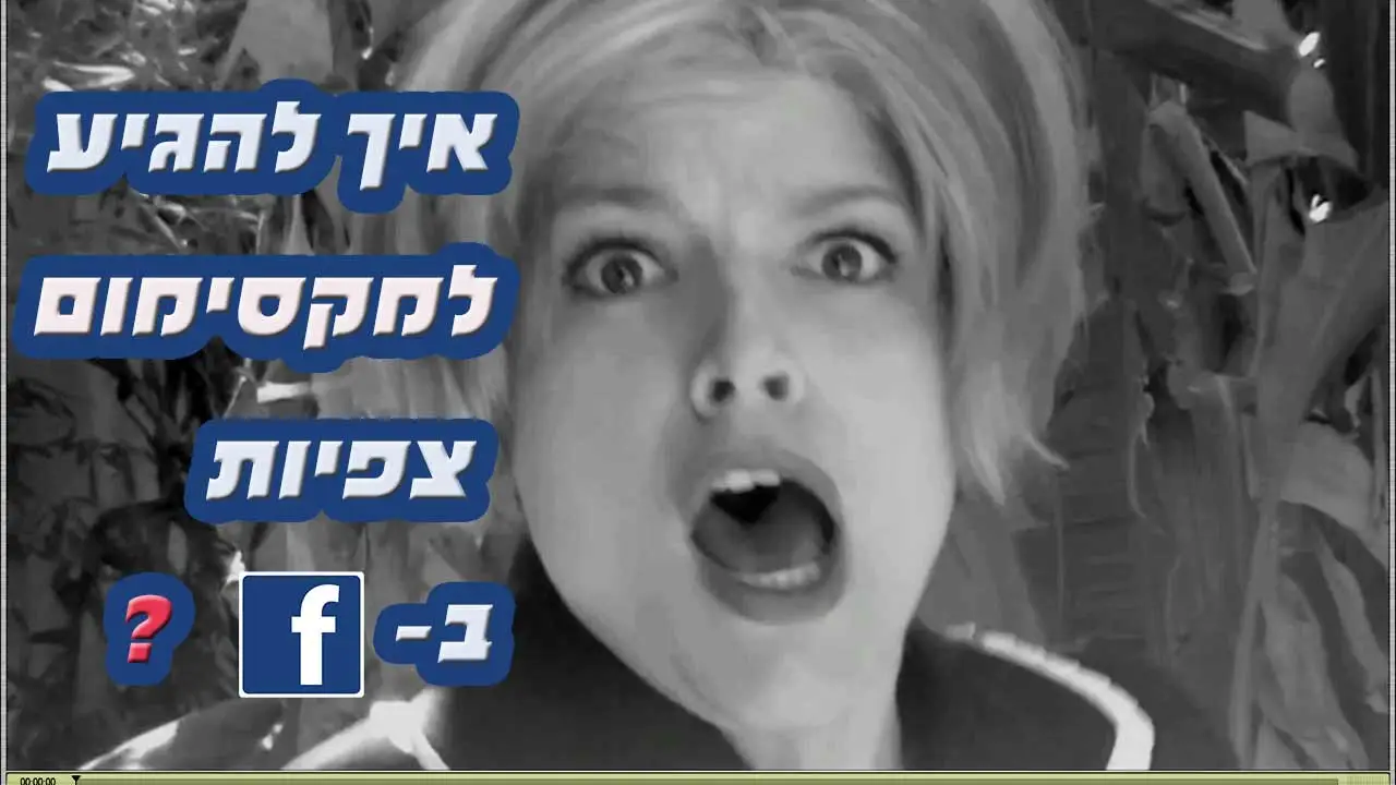 איך להשיג צפיות בפייסבוק