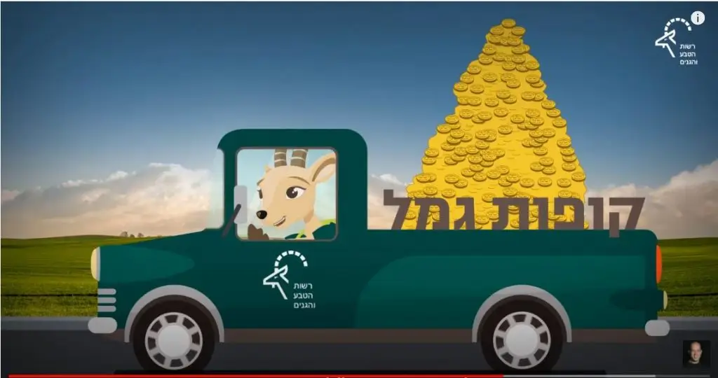 הפקת סרטון הסברה לרשות הטבע והגנים