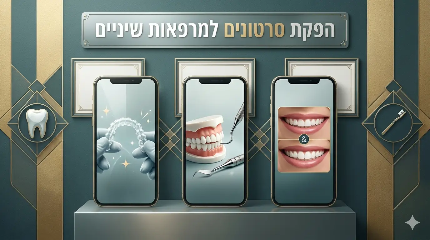 הפקת סרטונים למרפאות שיניים